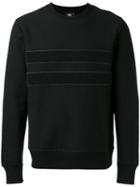 Ps By Paul Smith Contrast Stripe Sweatshirt, Men's, Size: Xl, Black, Cotton