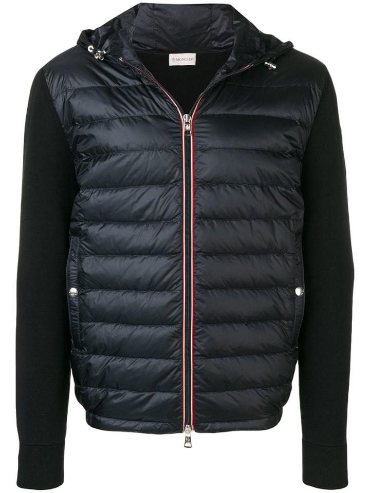 Moncler Padded Waiscoat-jacket - Blue