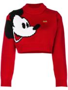 Gcds Mickey Mouse Jumper - Red