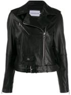Calvin Klein Jeans Zipped Biker Jacket - Black