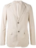 Paolo Pecora Flap Pockets Blazer - Nude & Neutrals
