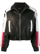 Amiri American Flag Print Jacket - Black