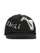 Dolce & Gabbana Kids Smile Cap, Boy's, Size: 54 Cm, Black
