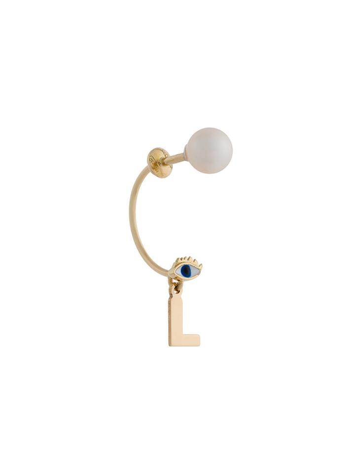 Delfina Delettrez Eye Piercing Earring - Metallic
