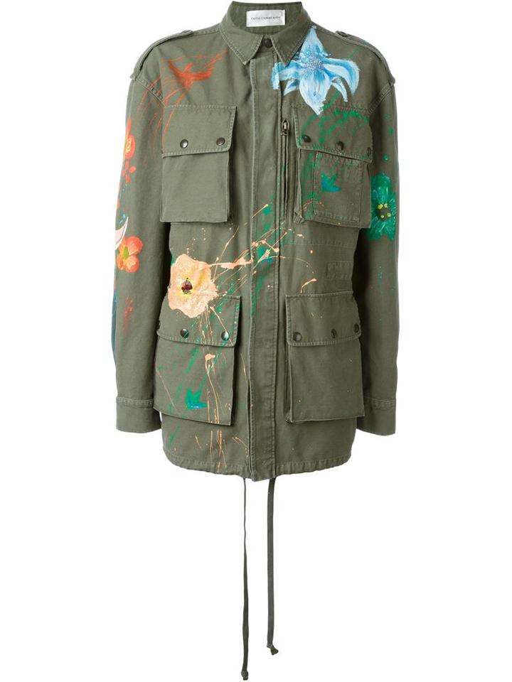 Faith Connexion Ink Splash Cargo Coat