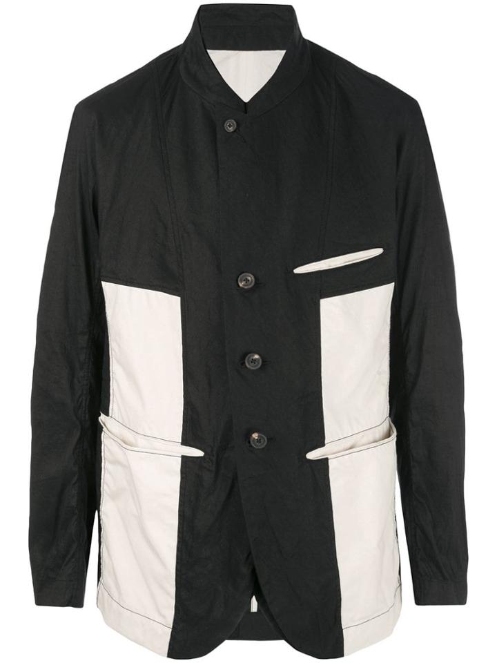 Ziggy Chen Creased Blazer - Black