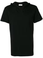 Faith Connexion Hooded Short-sleeve T-shirt - Black