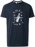 Bleu De Paname - Bottle Print T-shirt - Men - Cotton - L, Blue, Cotton