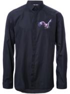 Neil Barrett Eagle Patch Shirt - Black