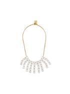 Erika Cavallini Embellished Pendant Necklace