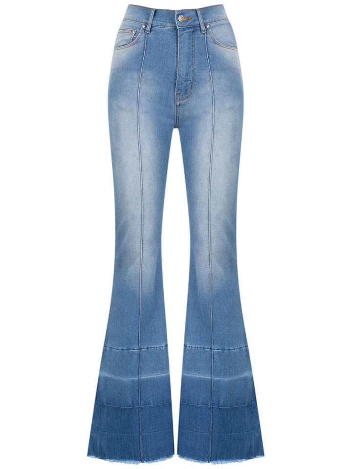 Amapô High Rise Flared Jeans - Blue