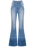Amapô High Rise Flared Jeans - Blue