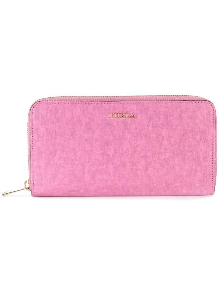 Furla Babylon Zip-around Wallet - Pink & Purple