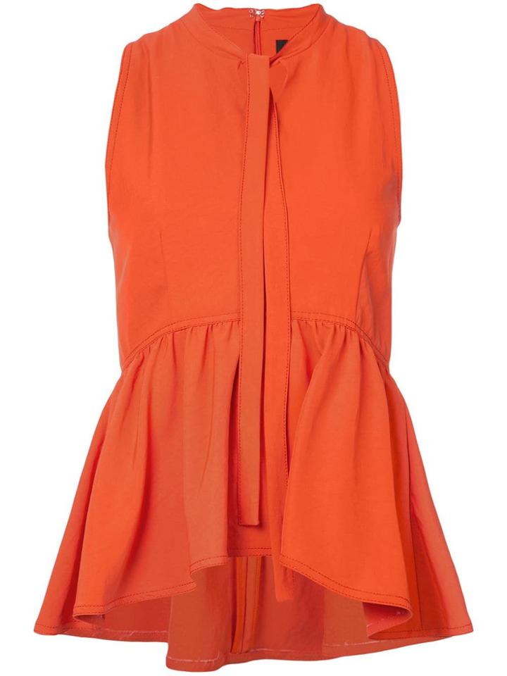 Proenza Schouler Crêpe Sleeveless Top - Red