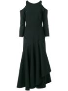 Temperley London Mercury Ruffle Dress - Black