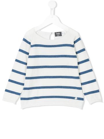 Tocotò Vintage - Stripped Sweater - Kids - Cotton/polyamide - 3 Yrs, Toddler Boy's, White