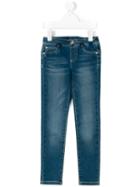 Liu Jo Kids - Slim-fit Jeans - Kids - Cotton/polyester/spandex/elastane - 5 Yrs, Blue