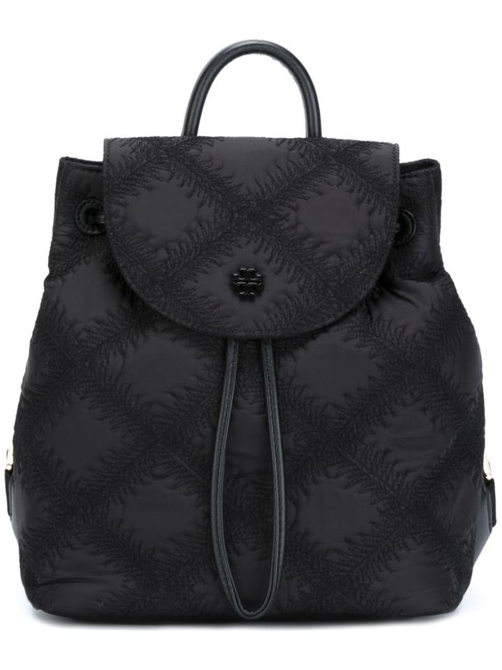Tory Burch 'flame-quilt' Mini Backpack