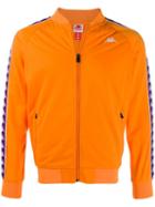 Kappa Printed Logo Bomber Jacket - Orange