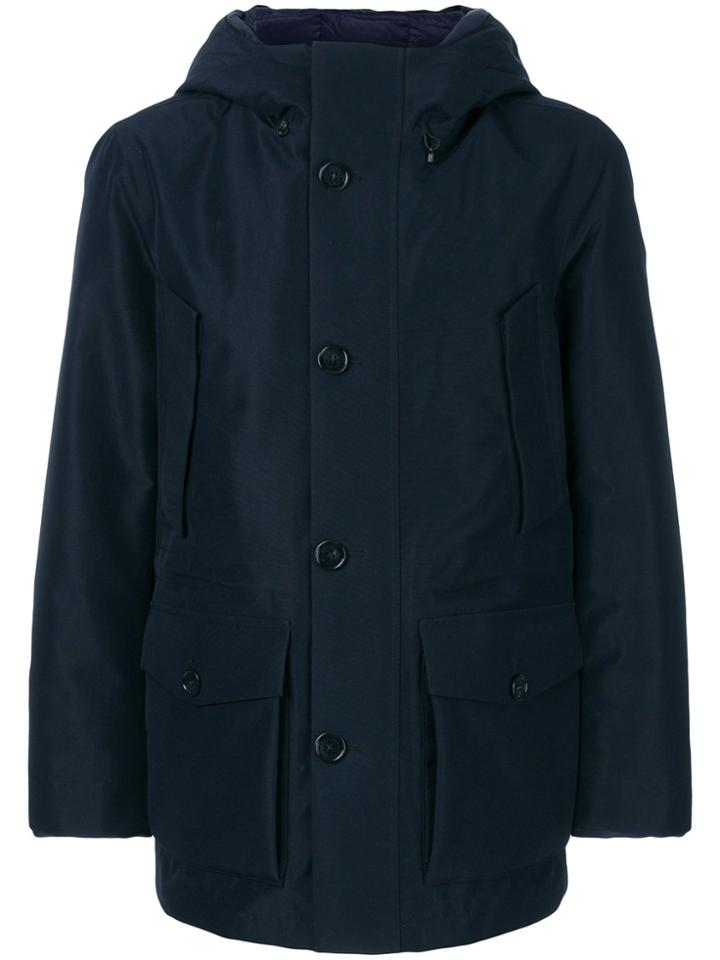Woolrich Padded Parka Jacket - Blue