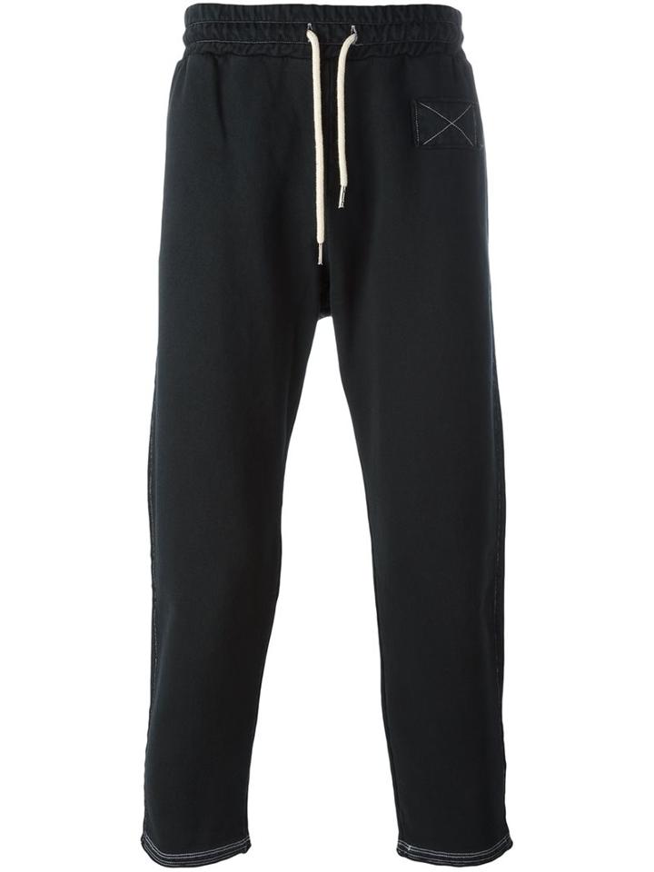 Diesel 'p-row' Track Pants, Men's, Size: Medium, Black, Cotton