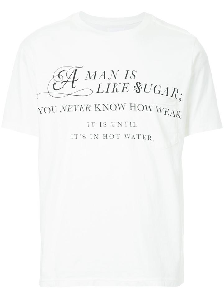 Takahiromiyashita The Soloist Sugar T-shirt - White