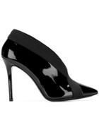 Stella Luna Cross Strap Booties - Black