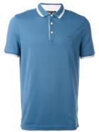 Michael Kors Contrast Trim Polo Top, Men's, Size: Xl, Blue, Cotton