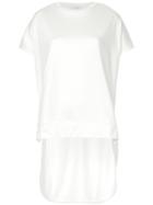 Astraet High Low Hem T-shirt - White
