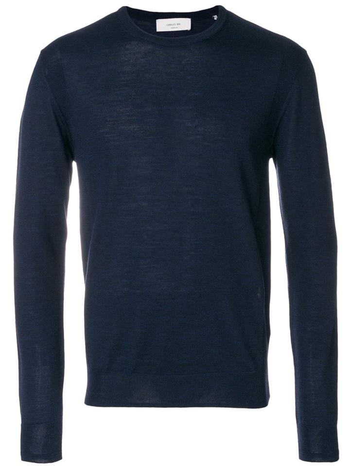 Cerruti 1881 Crew Neck Top - Blue