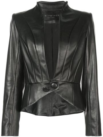 Rubin Singer Paneled Moto Jacket - Black