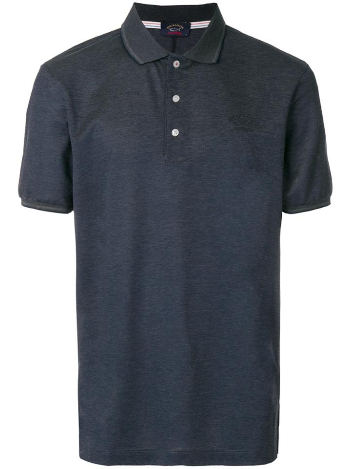 Paul & Shark Classic Short-sleeve Polo Top - Blue