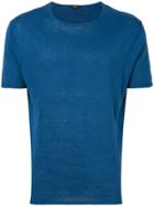 Z Zegna Plain T-shirt - Blue