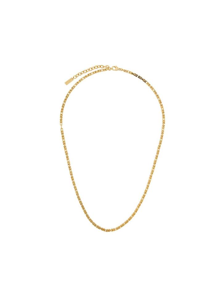 Saint Laurent Snake Chain Necklace - Gold