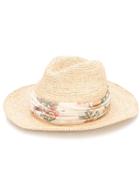 Local Eve Raffia Crochet Hat - Neutrals
