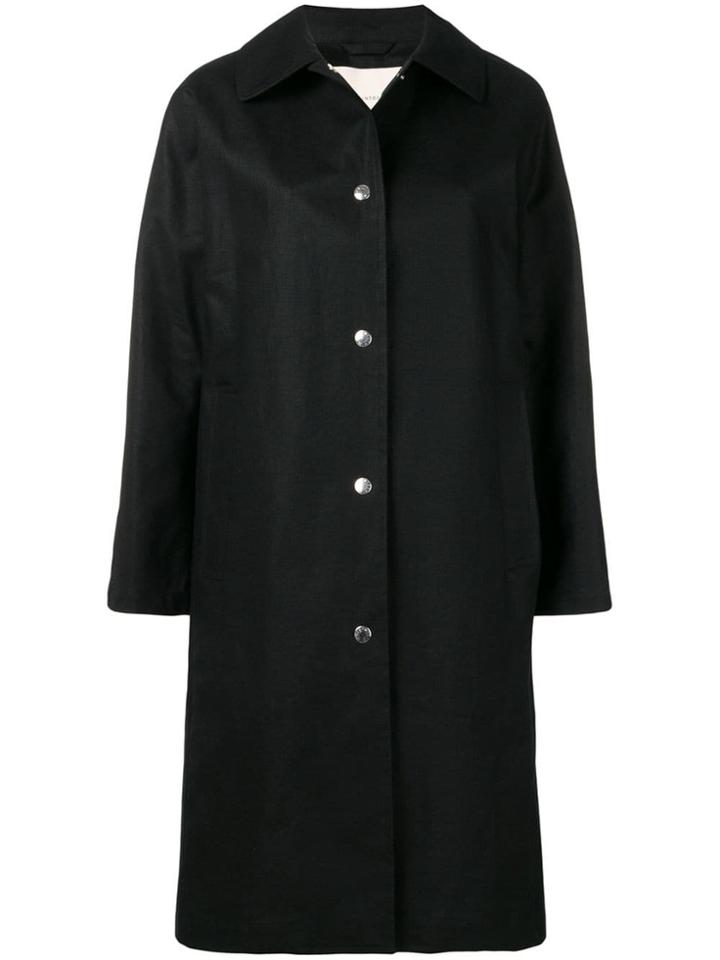 Mackintosh Black Storm System Linen Coat Lm-079st/p