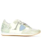Philippe Model Tropez Sneakers, Women's, Size: 36, Green, Suede/nylon/rubber/cotton