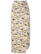 Gloria Coelho Photografic Print Skirt - Multicolour