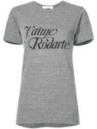 Rodarte Logo Print T-shirt - Grey