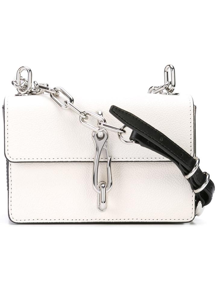 Alexander Wang Two-tone Shoulder Bag - White