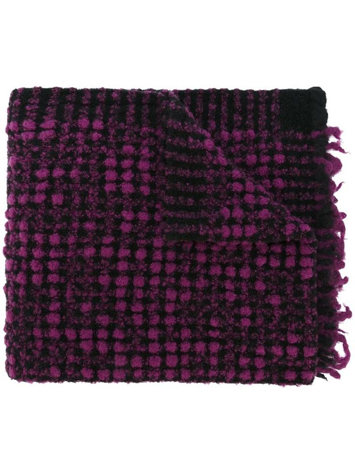 Faliero Sarti 'bic Boc' Scarf, Women's, Black, Virgin Wool/cashmere/polyamide/silk