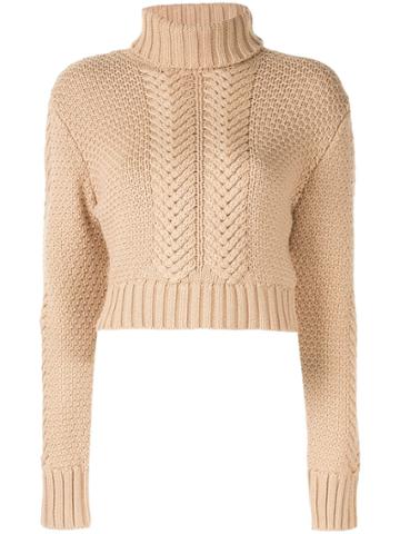 Aje Knitted Sweatshirt - Brown