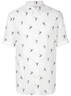 Alexander Mcqueen Printed Design Shirt - White