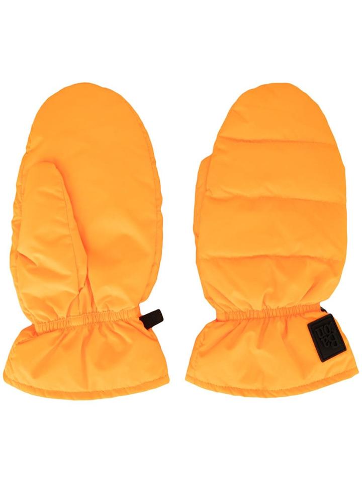 Bacon Neon Mittens - Orange