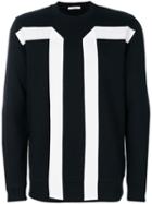 Givenchy - Contrast Panel Sweatshirt - Men - Cotton/viscose - S, Black, Cotton/viscose