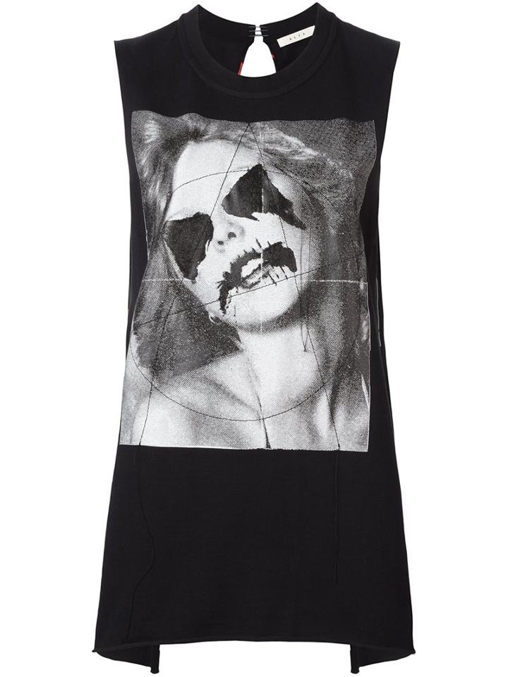 Alyx 'mock Neck' T-shirt, Women's, Size: Small, Black, Cotton