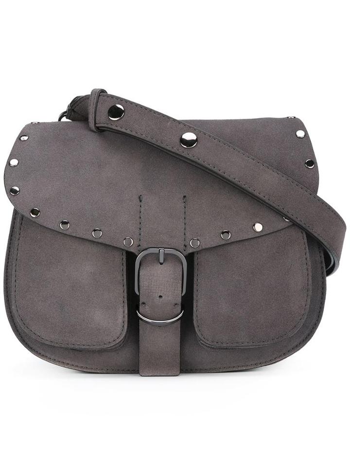 Rag & Bone 'biker Saddle' Bag, Women's, Grey, Leather