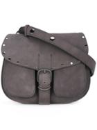 Rag & Bone 'biker Saddle' Bag, Women's, Grey, Leather