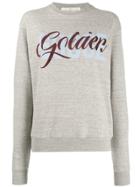 Golden Goose Logo Print Sweatshirt - Grey