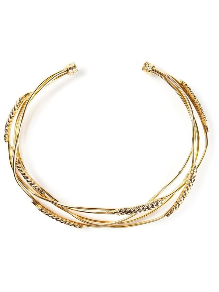 Aurelie Bidermann 'wheat' Choker Necklace